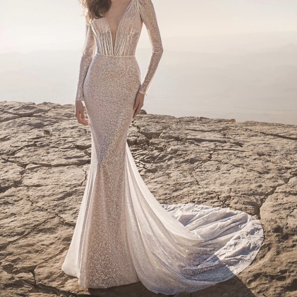 LOVE by Pnina Tornai gown. Never worn. Sample size 10. - Picture 1 of 5